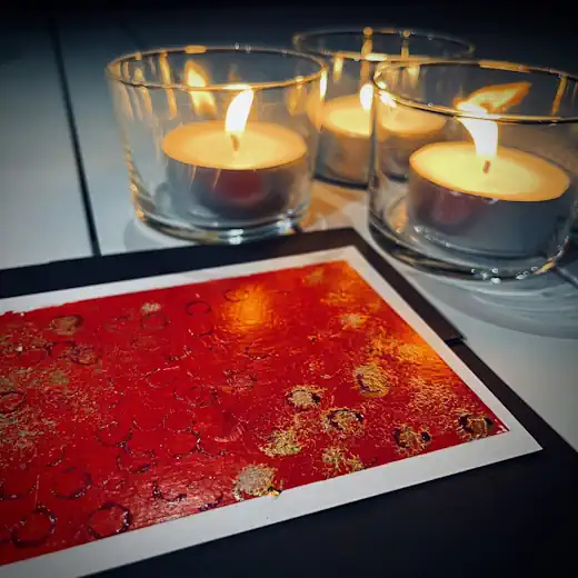 Chadeeni - Workshop kerst- en eindejaarskaarten