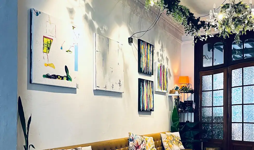 Chadeeni - Expo in Café René Leuven